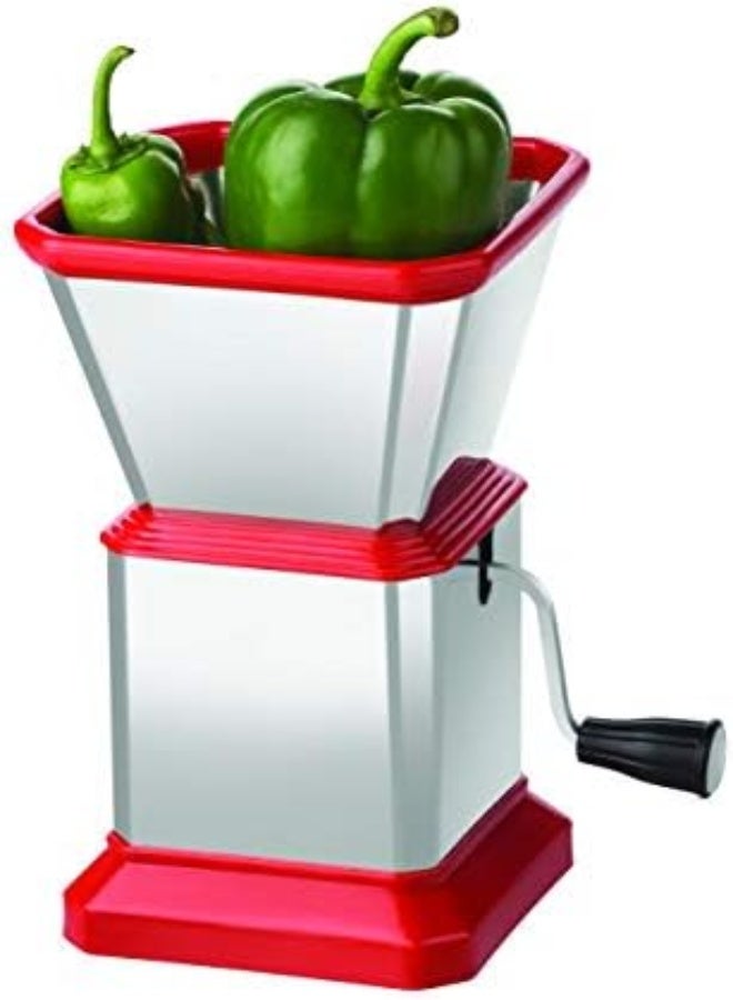 AKDC  Stainless Steel Chilly Cutter 14Inch Blade, Multicolour, Dc1149 - Image 1