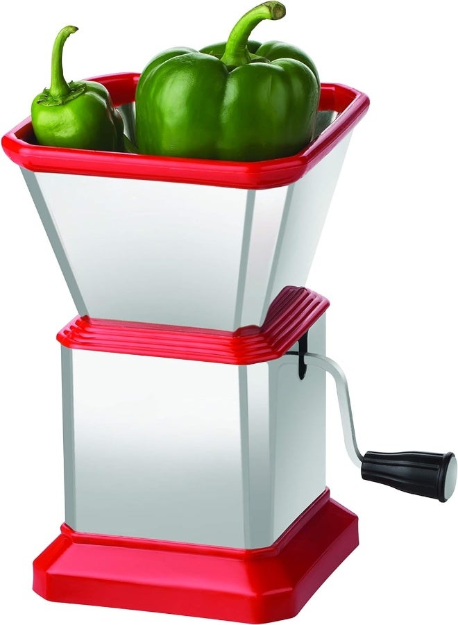AKDC  Stainless Steel Chilly Cutter 14Inch Blade, Multicolour, Dc1149 - Image 2