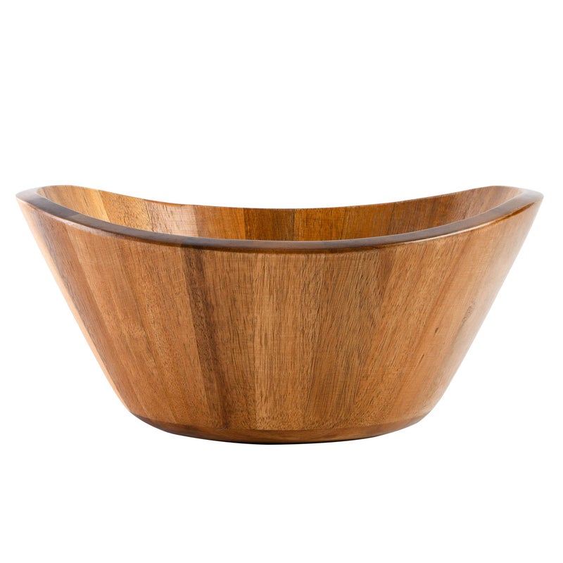 Gibson Home Sherwood 3-Piece Acacia Wood Salad Bowl Set  32 quarts - Image 3