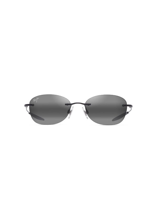 MAUI JIM Kaila 373 02 Unisex's Rimless Oval Polarized Sunglasses - Image 2