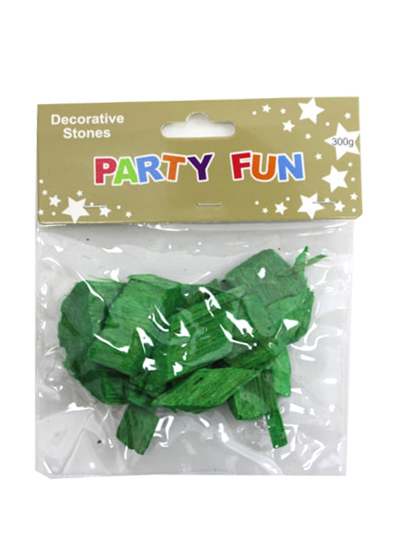 PARTY FUN Natural Decorative Green Wood - 15g  - Image 2