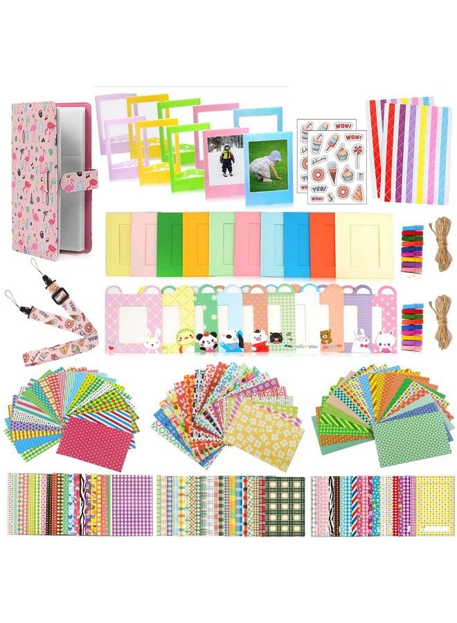 Latest Colorful Bundle Kit For Accessories Kit Compatible With Fujifilm Mini 9 8 11 12 70 90 Accessories Include Photo Albums Film Stickers Desk Stands Hanging Frame Clips Straps  - Image 2