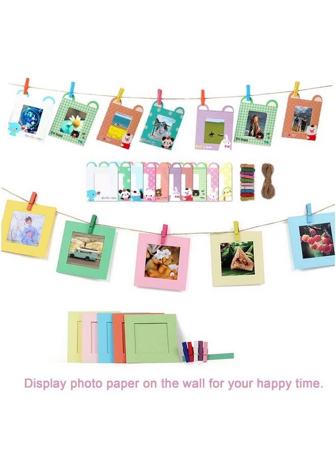 Latest Colorful Bundle Kit For Accessories Kit Compatible With Fujifilm Mini 9 8 11 12 70 90 Accessories Include Photo Albums Film Stickers Desk Stands Hanging Frame Clips Straps  - Image 4