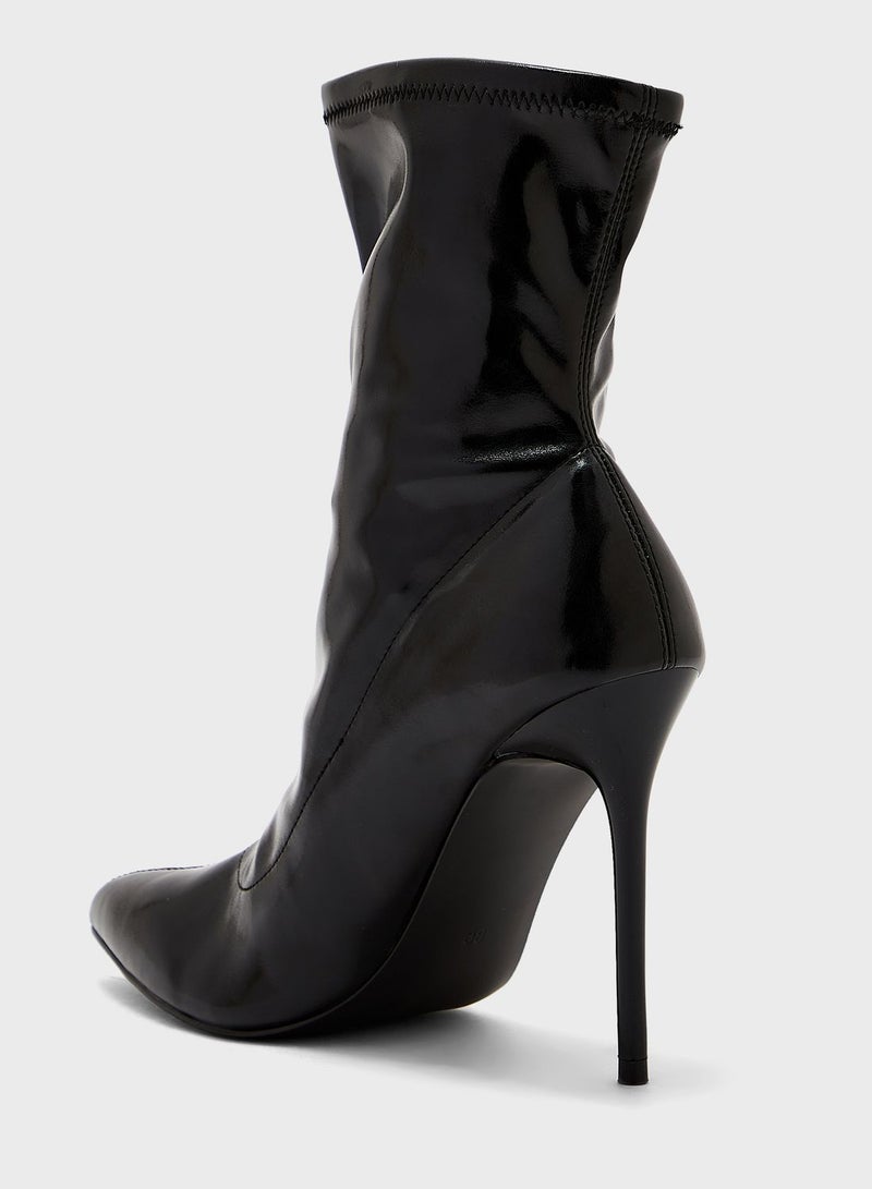 Pointed Toe Ankle Boots