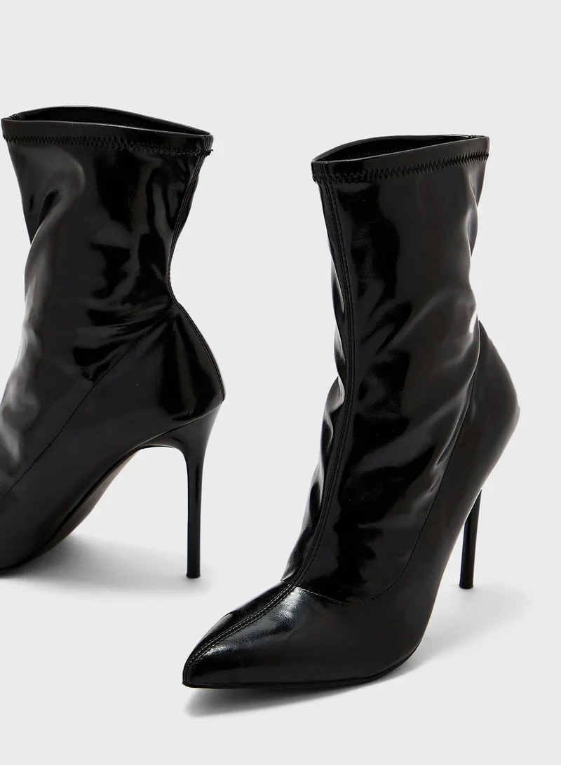ONLY Pointed Toe Ankle Boots