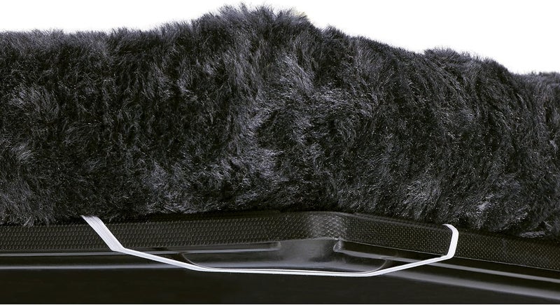Bolster Dog Bed 42L-Inch Gray Dog Bed w/Comfortable Bolster | Ideal for Large Dog Breeds & Fits a 42-Inch Dog Crate | Easy Maintenance Machine Wash & Dry - Image 2