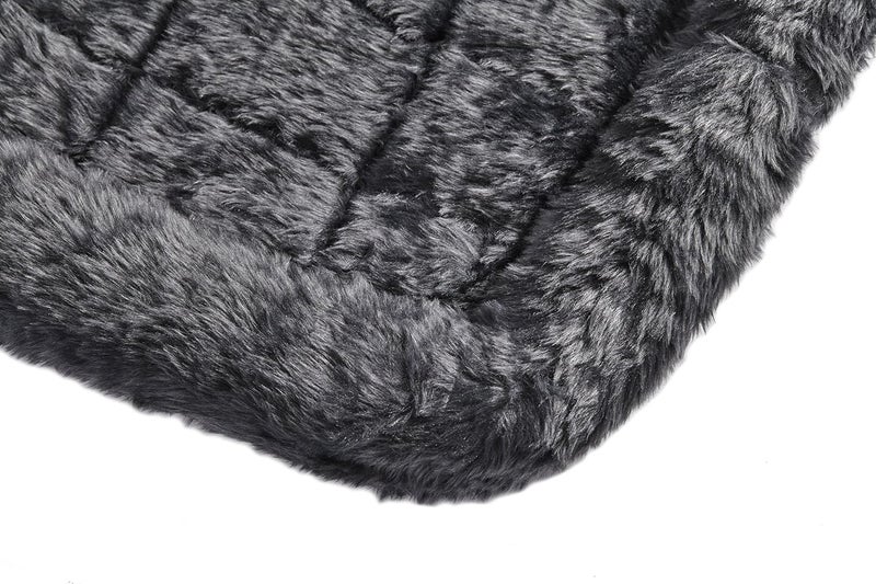 Bolster Dog Bed 42L-Inch Gray Dog Bed w/Comfortable Bolster | Ideal for Large Dog Breeds & Fits a 42-Inch Dog Crate | Easy Maintenance Machine Wash & Dry - Image 5