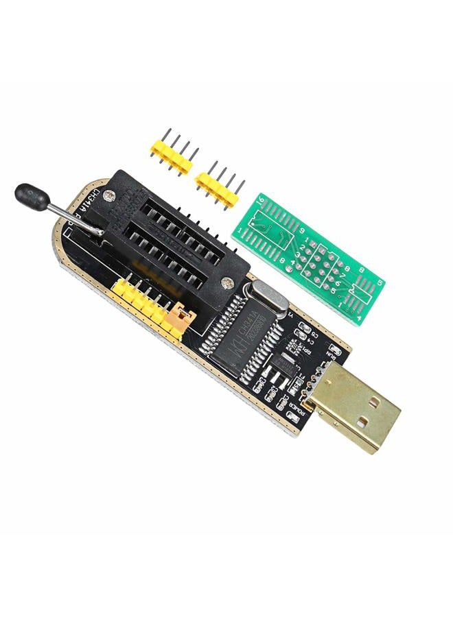 AiTrip EEPROM BIOS USB Programmer CH341A + SOIC8 Clip + 1.8V Adapter + SOIC8 Adapter for 24 25 Series Flash - Image 3