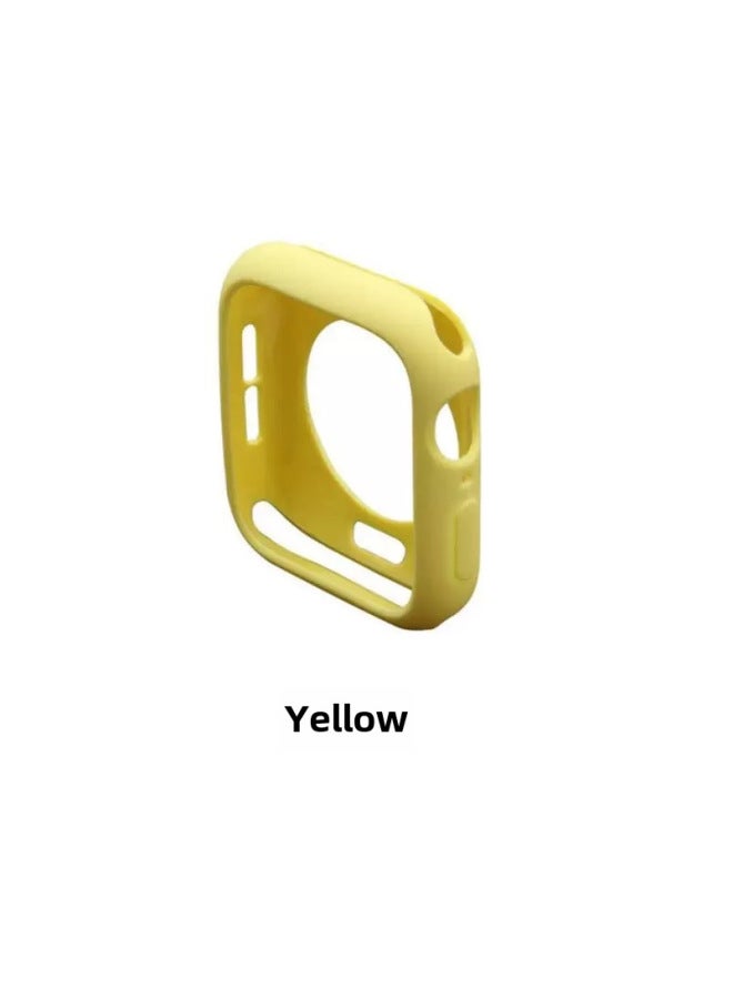 Neutral Half Pack Tpu Watch Case For Apple Iwatch8 Soft Case Ultra49mm Candy Color Frosted Protective Cover - Image 1