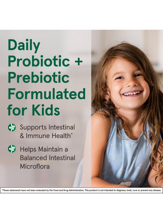 Jarrow Formulas Jarro-Dophilus Kids Probiotics and Prebiotics, 1 Billion CFU, Supplement for Intestinal and Immune Health Support, 60 Sugar-Free Raspberry-Flavored Chewable Tablets, 30 Day Supply - Image 4