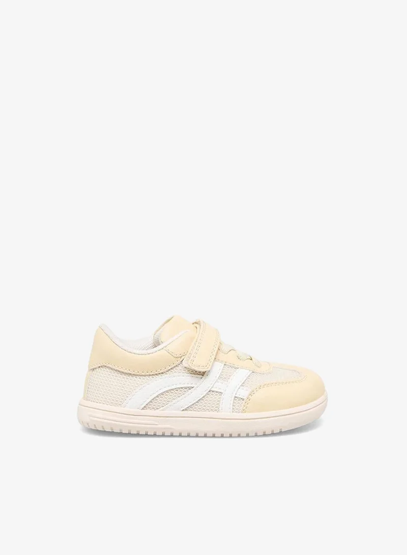 Barefeet Girls Hook & Loop Ankle Sneakers