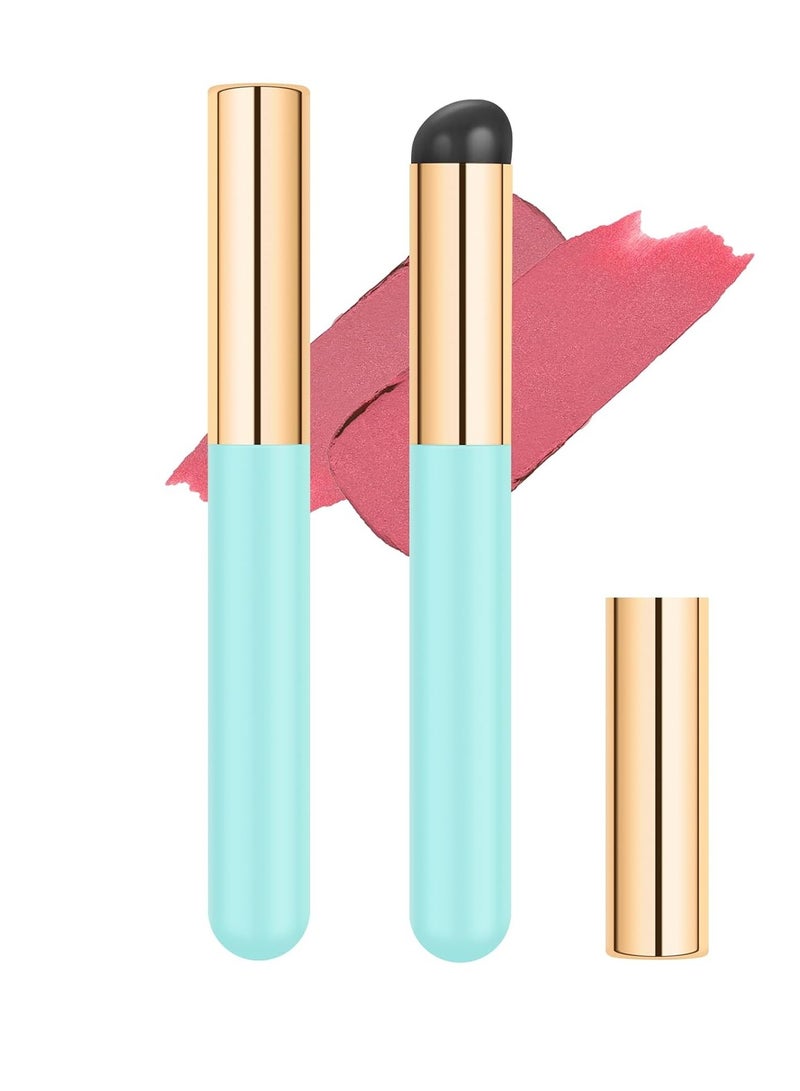 DUcare DUcare Fingerlike Silicone Lip Brush | Multi-purpose Makeup Blending Lipstick Brush with Lid - Image 1