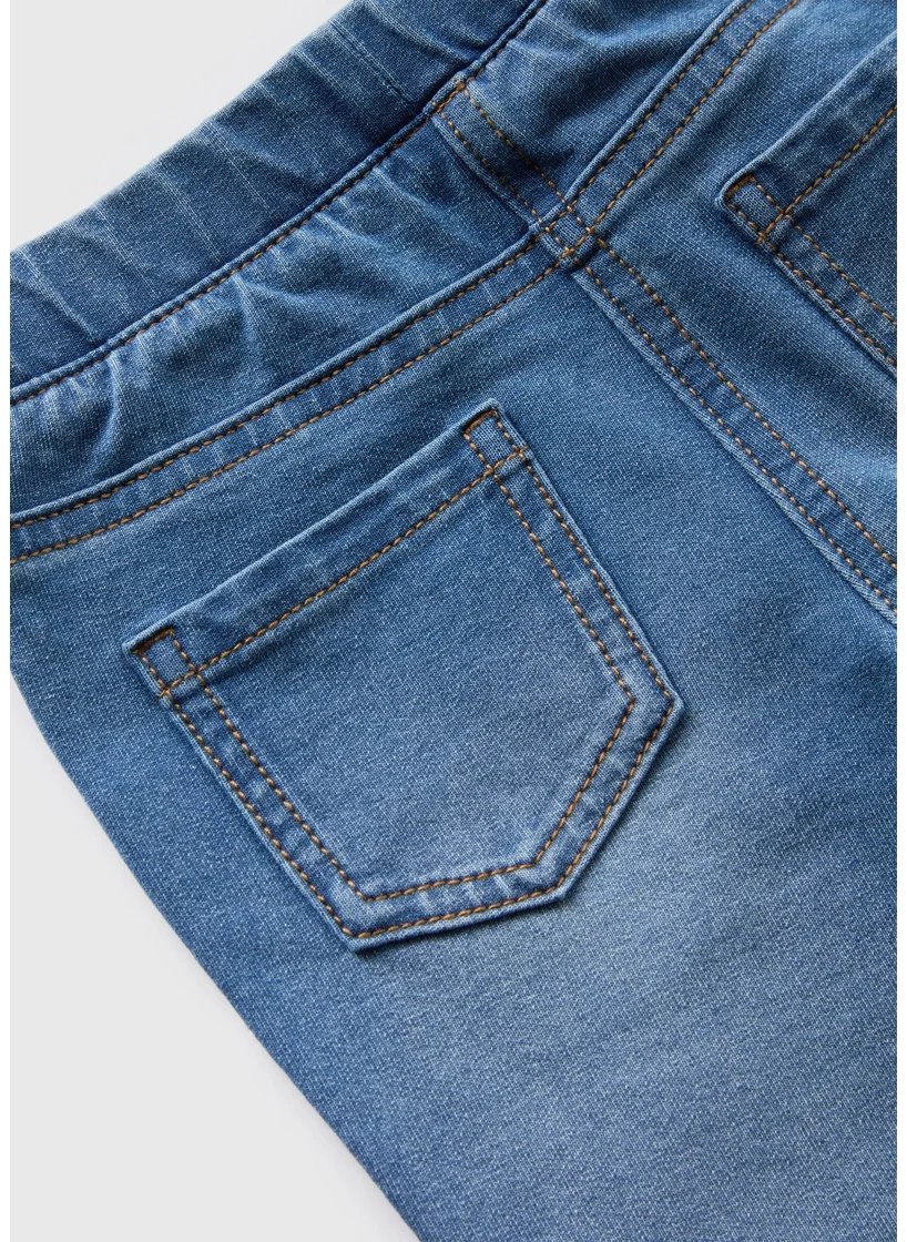 Matalan Girls Mid Wash Jeggings