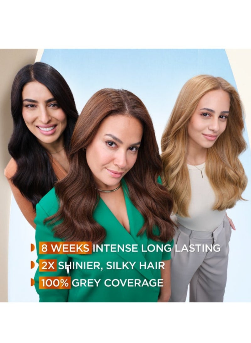 garnier Color Naturals Permanent Cream Hair Dye for Women, Dark Ash Blonde 6.1 - Image 5