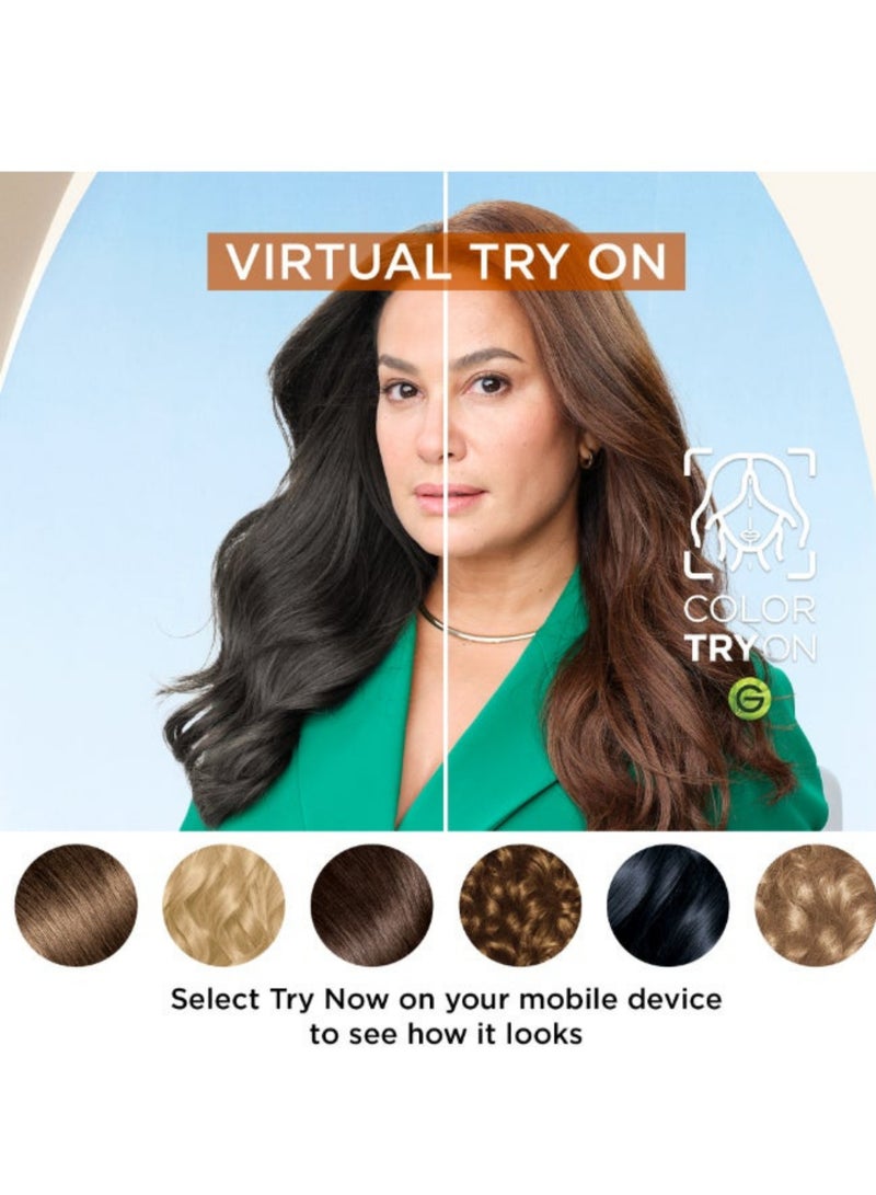 garnier Color Naturals Permanent Cream Hair Dye for Women, Dark Ash Blonde 6.1 - Image 4