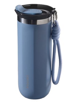 TYCOM Travel Coffee Mug 500 ML Stainless Steel Vacuum Ice and Hot Drinks Insulated Tumbler for Home Office Outdoor Works Blue. 