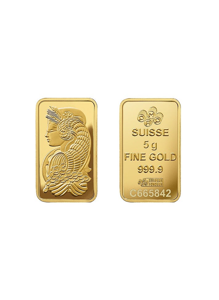 RAK GOLD - 5g Pamp swiss Queen 24K (999.9) - 5g Gold Bar