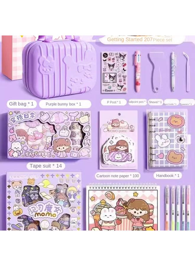 Bluejw Toy Girl 8-12 Years Old Hand Account 10 Birthday Gift Girl 6 Sticker Girl 9 Net Red 10 Children 7 Gift Box - Image 1