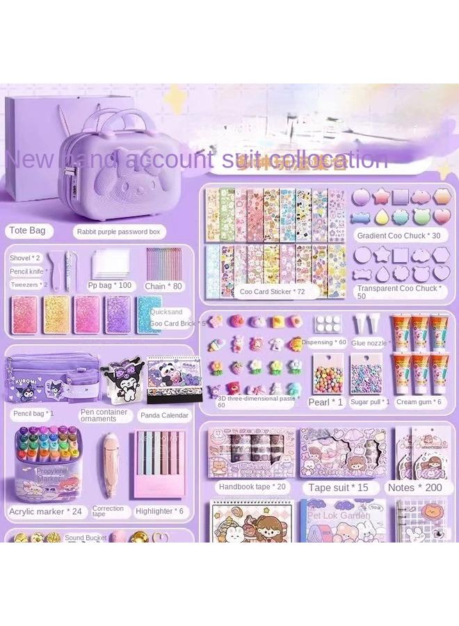 Bluejw Toy Girl 8-12 Years Old Hand Account 10 Birthday Gift Girl 6 Sticker Girl 9 Net Red 10 Children 7 Gift Box - Image 2