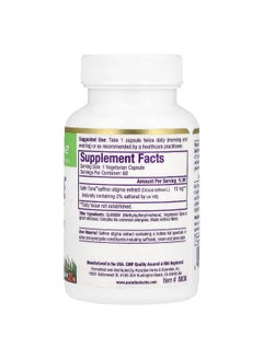 Paradise Herbs Paradise Herbs, Saffr-Tone, 15 mg, 60 Vegetarian Capsules  - Image 2