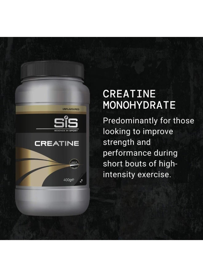 SIS Creatine Monohydrate Powder | Improves Strength & Power | Increases Muscle Energy, Endurance & Lean Muscle Mass | Unflavoured | 72 Servings | 400g - Image 2