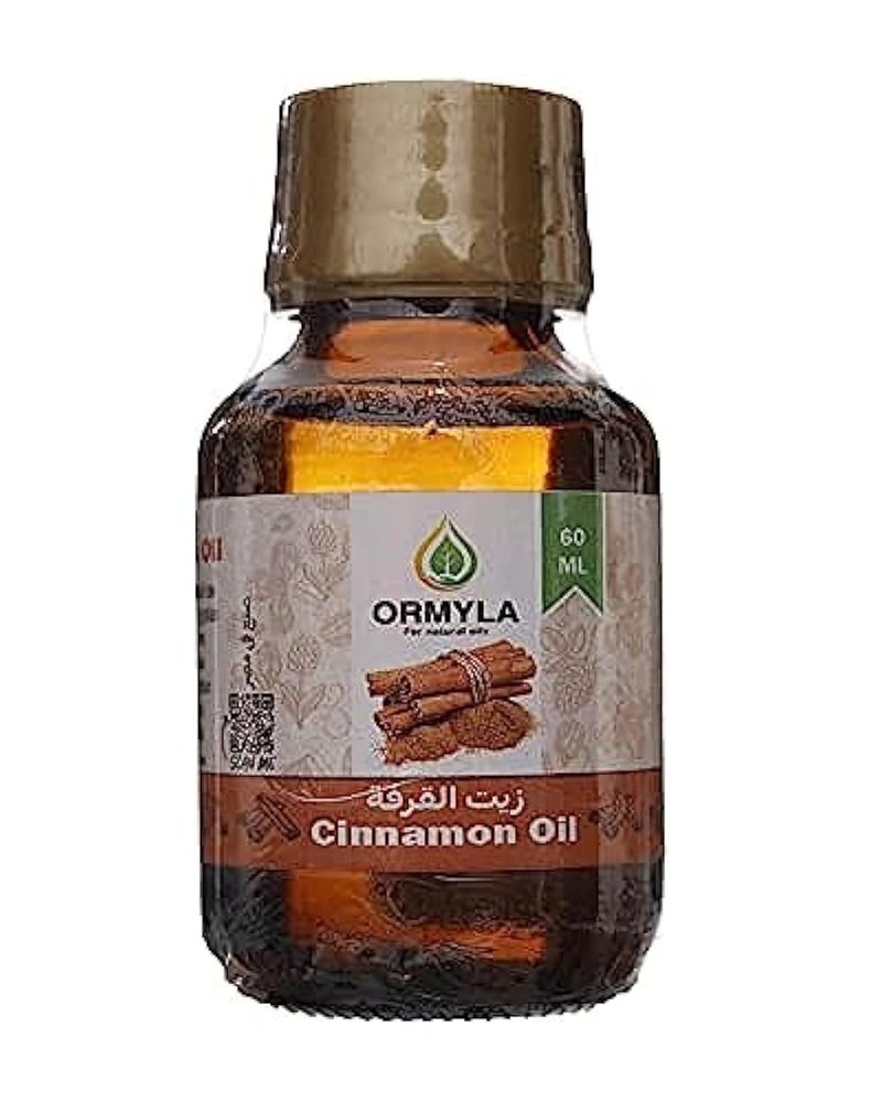 Ormyla Cinnamon Oil Raw, Face and Body, 60 ml
