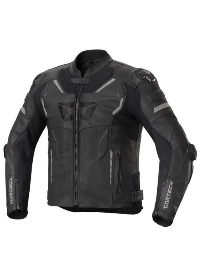 CORTECH REVO SPORT LEATHER JACKET BLACK XXL