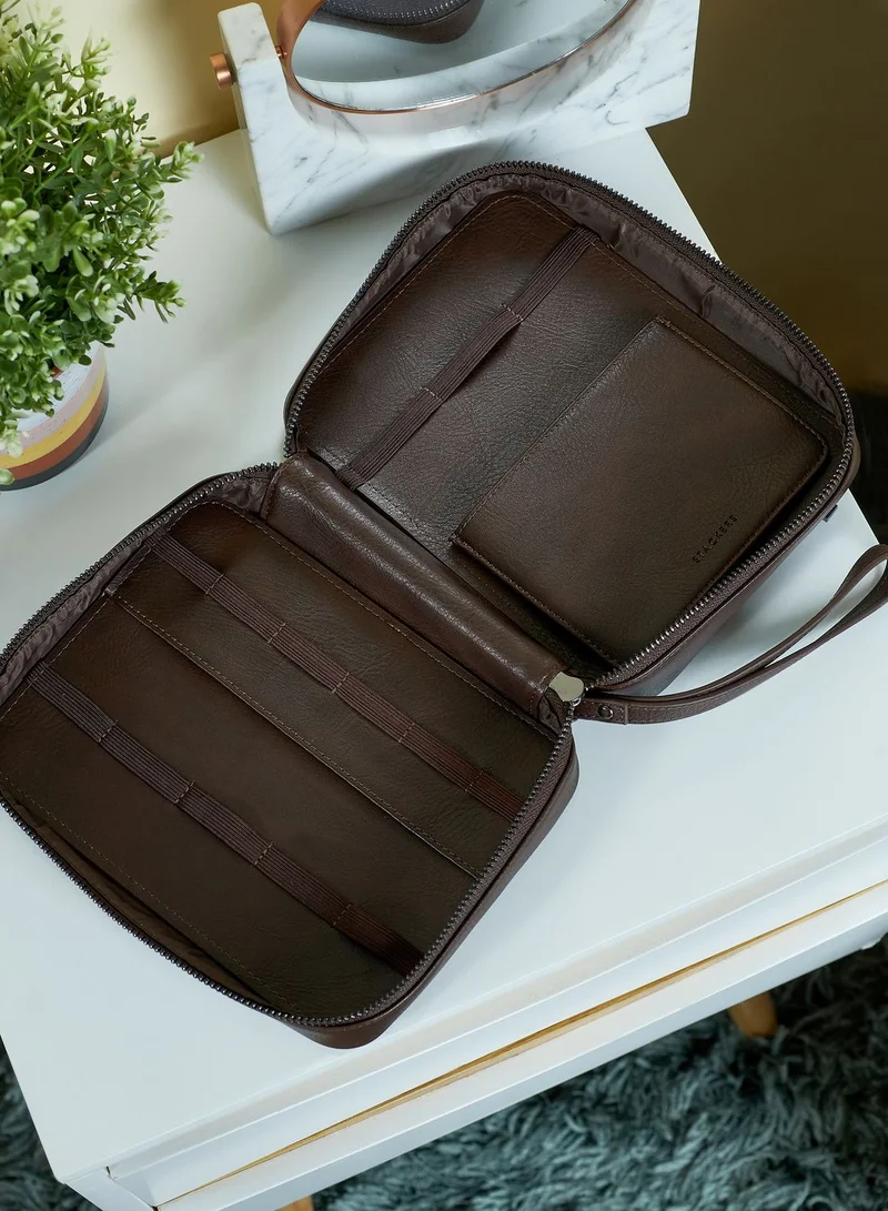 Stackers Brown Pebble Tech Cable Tidy