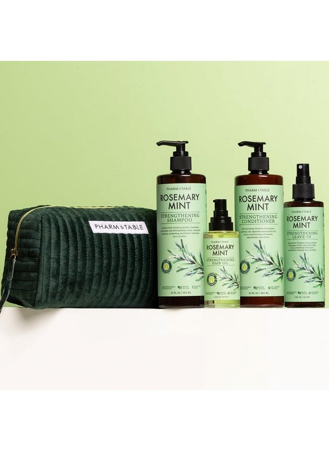 Pharm to Table - Rosemary Mint Strength & Shine Progrowth Hair Set - Image 1