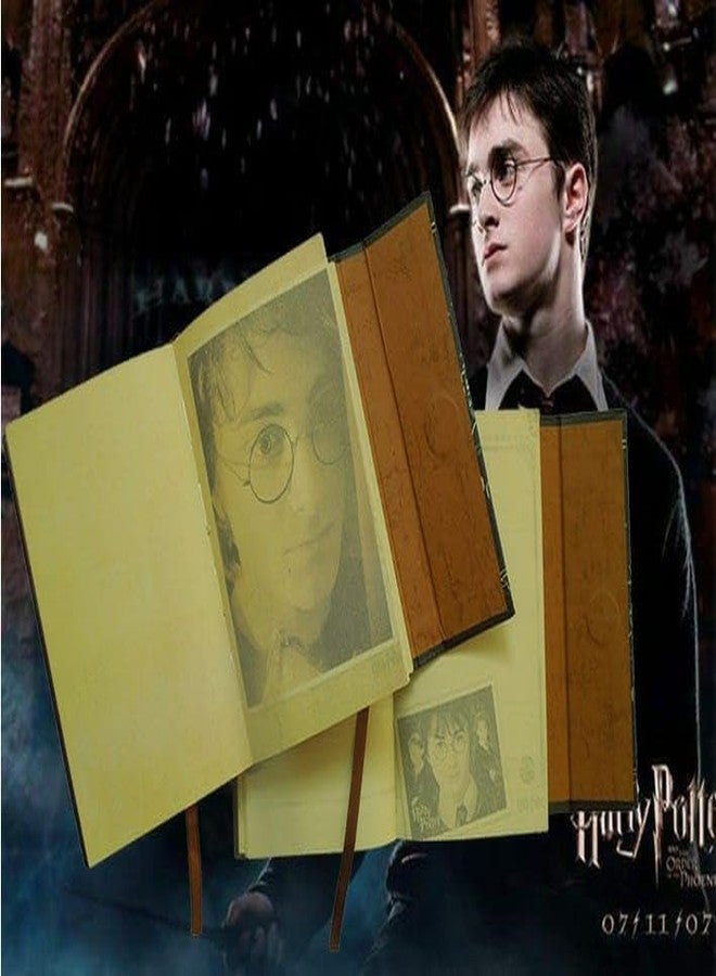 URBAN BOX Harry Potter Vintage Journal-Diary Book/Hard Cover Note Book Notepad Agenda for Harry Potter Fans Magical Harry Potter Journal Diaries - Embark on a Wizarding Adventure 192 pages - Image 2