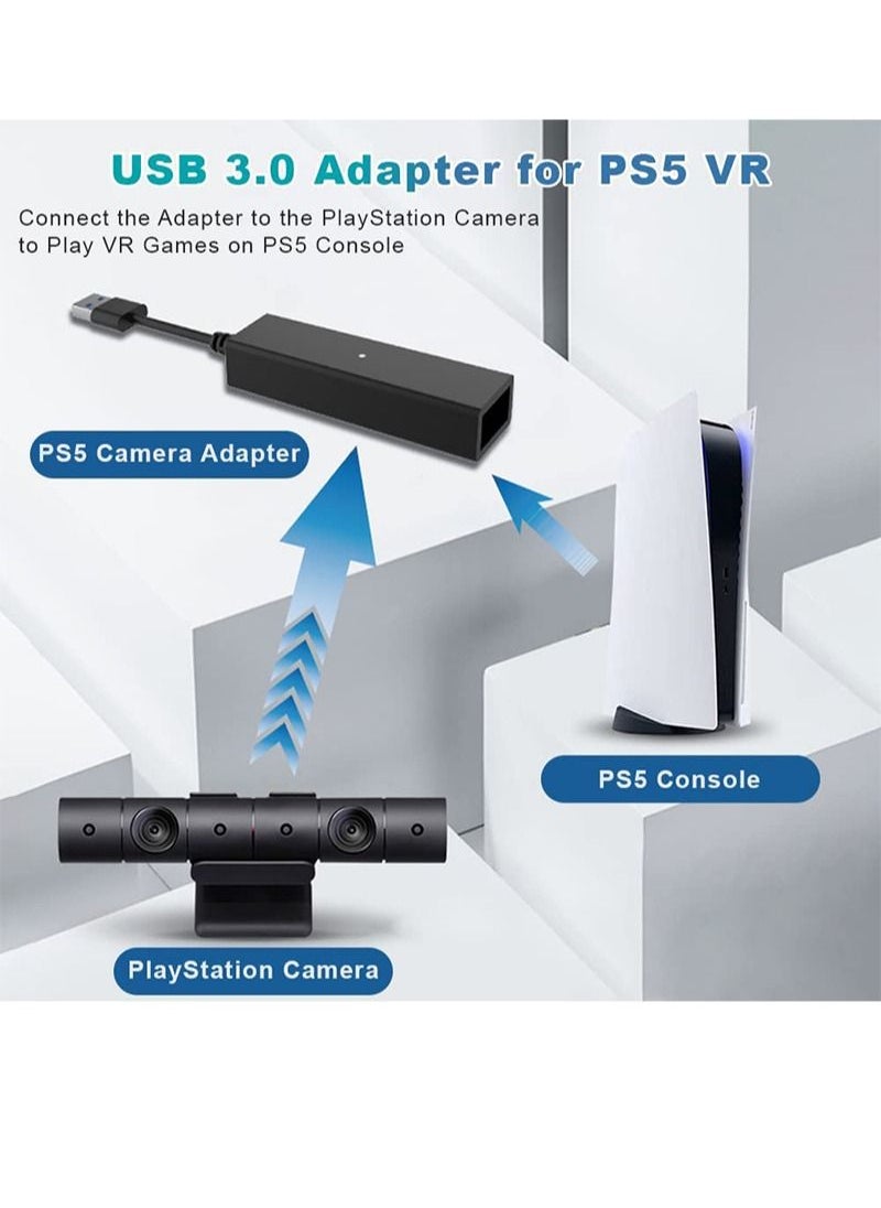 أوليون - محول كاميرا PS4 محول PS VR لمحول كاميرا PS5 Mini للعب PS VR على محول كابل محول PS5 PS4 إلى PS5 - Image 1
