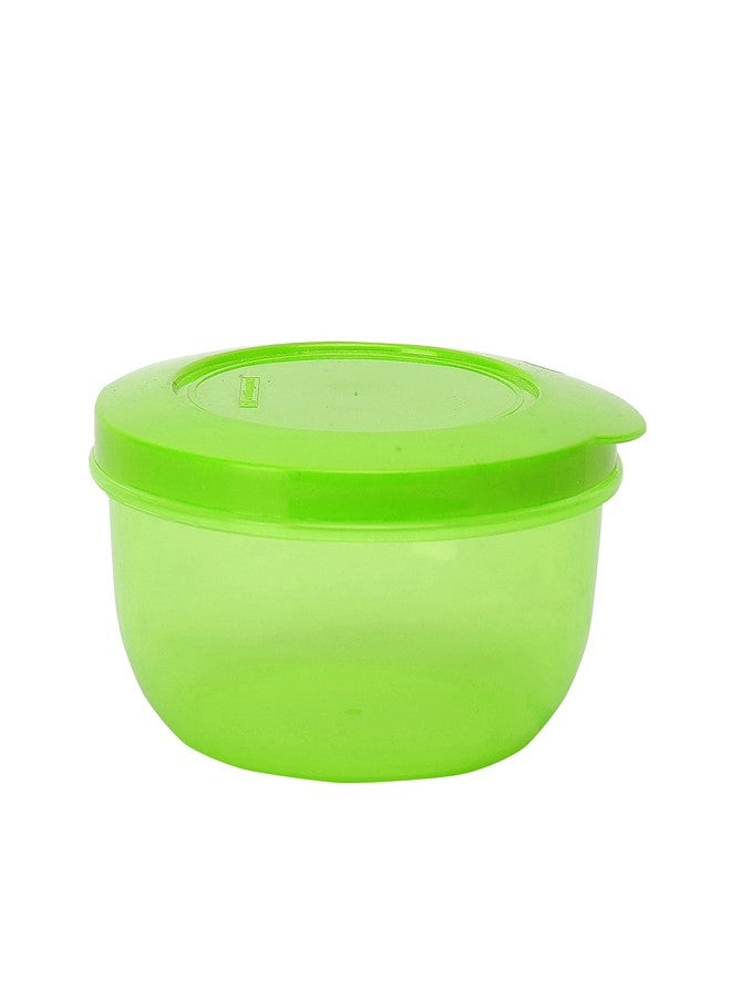 Cutting EDGE 900ml Eco-Storage Plastic Container & Organizer Set of 2 for Kitchen, Refrigerator, Lunch & Food Storage (Green) - Image 4