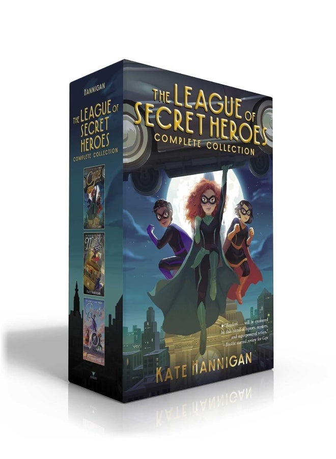 The League of Secret Heroes Complete Collection (Boxed Set): Cape; Mask; Boots - Image 1