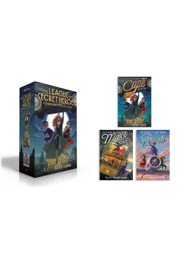 The League of Secret Heroes Complete Collection (Boxed Set): Cape; Mask; Boots - Image 2