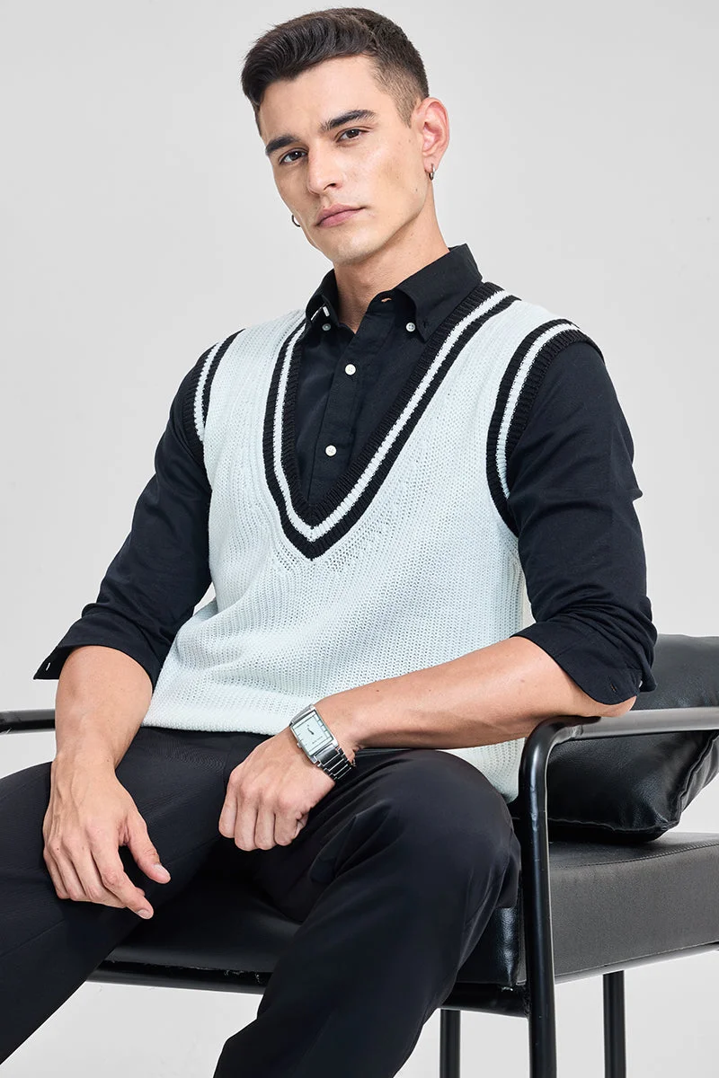 SNITCH 100% Acrylic Sleeveless Sweater