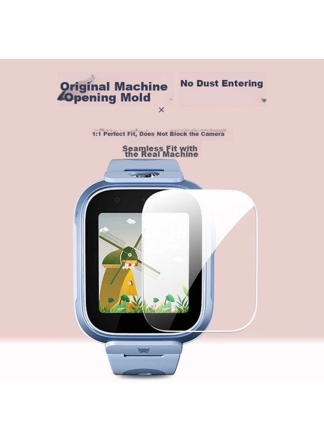 Ten Flashes Shan Xiaomi Mijia 5c/6c/c7a Watch Tempered Glass Screen Protector For Children's Phones 6/6x/7/7x/7a, Automatic Anti-fingerprint High-definition Diamond Glass Film - Image 5
