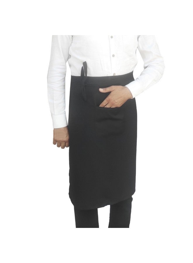 Switchon مئزر متعدد الاستخدامات من البوليستر بحجم مجاني للجنسين - مصنوع بفخر في الهند (أسود بسيط) - Image 5