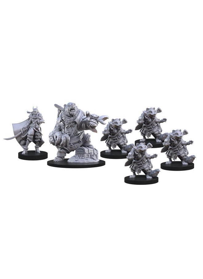 Steamforged Games Animal Adventures: Raiders of The Faraway Sea Roleplaying Miniatures 5E Compatible  - Image 1
