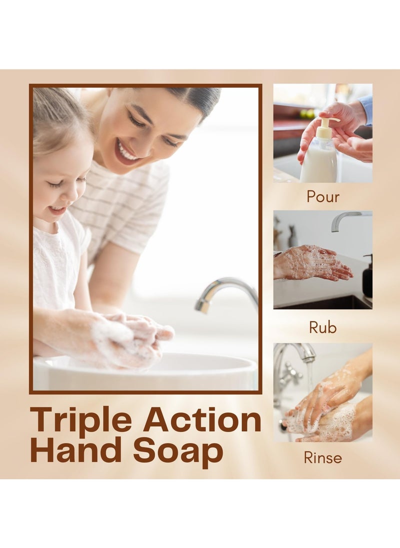 BLISS OF EARTH Hand Wash Liquid 5ltr Refill Refreshing Arabian Oud Hand Soap Refill with Antibacterial Protection Moisturizing Formula and Aromatic Fragrance Perfect for Hotel Office and Home 5 Litres  - Image 4