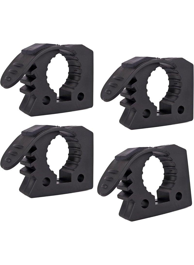 Shovel Holder Clamp Mount Kit,Truck Bed Molle Panel Mount, Shovel Mount for Roof Rack,Quick Release Mount Clamps Off Road UTV Utility Trailer Accessories Fits 1-1/7" to 1-3/7" Diameter Tools (4 Pack) - Image 1