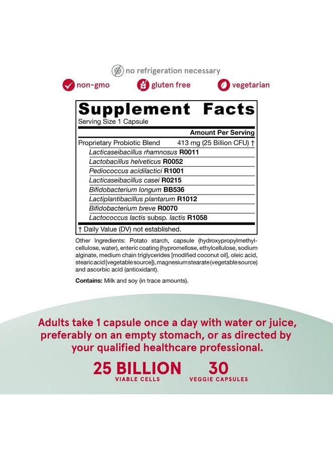 jarrow formulas Jarrodophilus Eps 25 Billion Cfu Digestive Probiotics Supplement Intestinal & Immune Health 30 Servings (Packaging May Vary) - Image 5