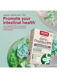 jarrow formulas Jarrodophilus Eps 25 Billion Cfu Digestive Probiotics Supplement Intestinal & Immune Health 30 Servings (Packaging May Vary)  - Image 4