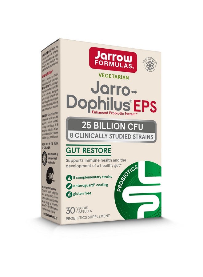 jarrow formulas Jarrodophilus Eps 25 Billion Cfu Digestive Probiotics Supplement Intestinal & Immune Health 30 Servings (Packaging May Vary) - Image 2