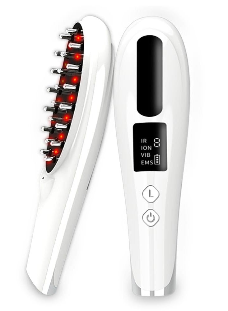 KASTWAVE Hair Oil Applicator with Scalp Massager Comb - Ideal for Hair Treatment Growth, Essential Oil Serum Application, Enhancing Sparse Hair and Combating Hair Loss - Image 1