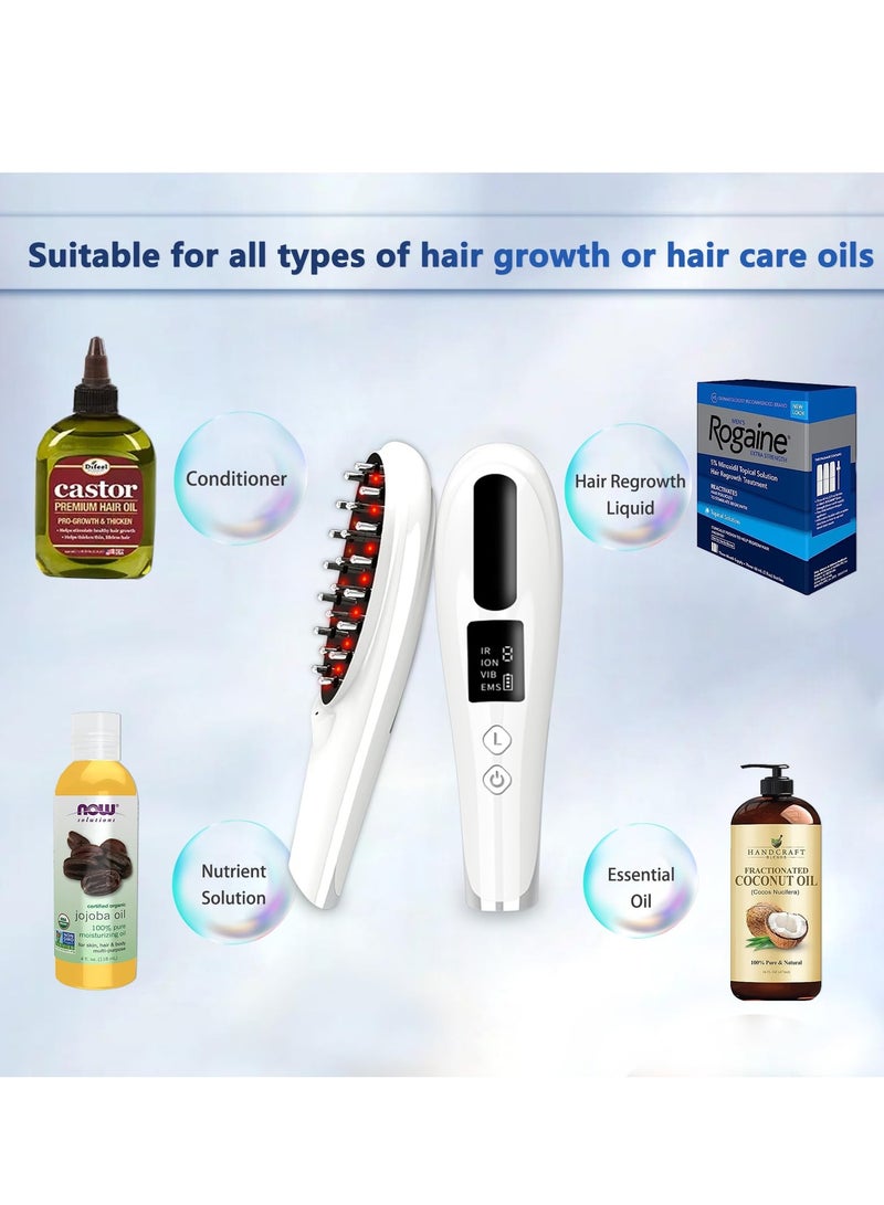 KASTWAVE Hair Oil Applicator with Scalp Massager Comb - Ideal for Hair Treatment Growth, Essential Oil Serum Application, Enhancing Sparse Hair and Combating Hair Loss - Image 3