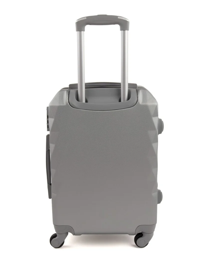 LIMRA Hardside 6 Piece Luggage Trolley Set SILVER