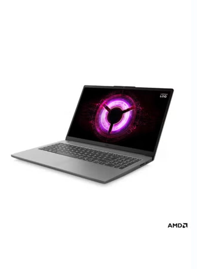 لينوفو لابتوب الللالعاب LOQ 15ARP10E (إصدار مطور) بشاشة 15.6 بوصة عالية الدقة بالكامل (1920×1080)، معالج AMD Ryzen 7 170، ذاكرة وصول عشوائي 16 جيجابايت DDR5، قرص صلب SSD بسعة 1 تيرابايت، بطاقة رسومات NVIDIA GeForce RTX 3050 بسعة 6 جيجابايت، نظام التشغيل Windows 11 Home، يدعم اللغتين الإنجليزية والعربية، لون رمادي قمري الإنجليزية/العربية رمادي قمري - Image 2