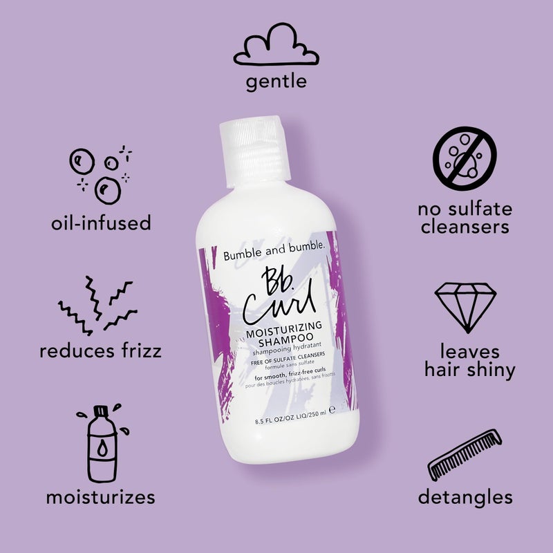 Bumble and bumble. Curl Moisturizing Shampoo | For Moisturized Curls | Frizz Control + Color Safe | Coily, Curly, Wavy | With Jojaba, Avocado + Coconut Oil | Travel Size, 2 Fl Oz - Image 5
