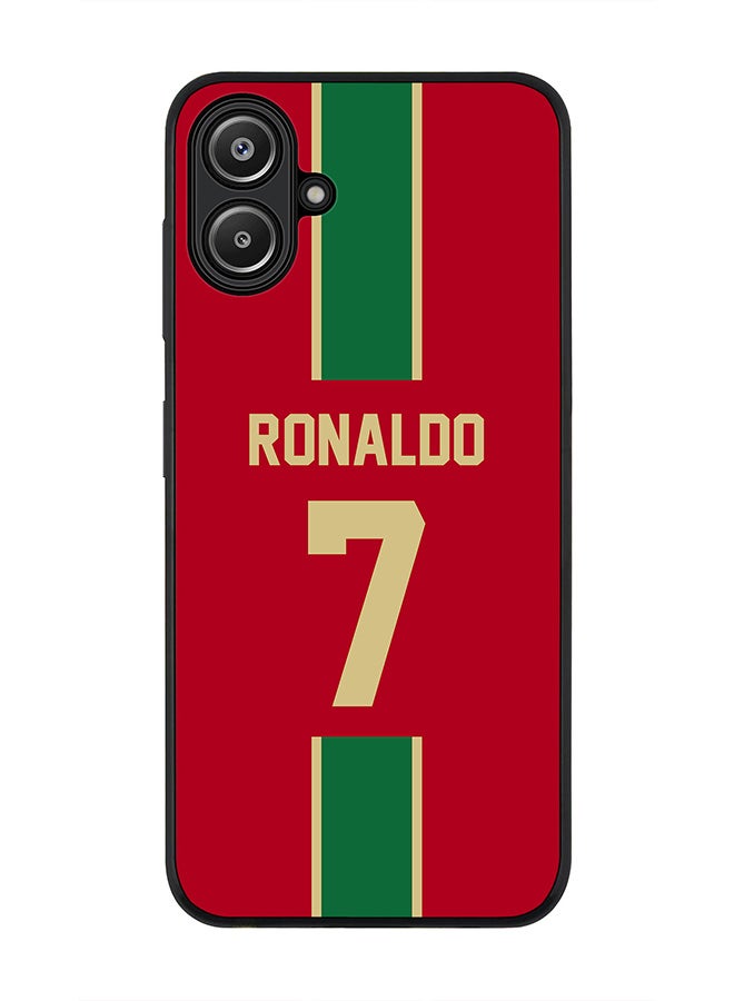 Stylizedd For Samsung Galaxy A06 Case,Slim fit Camera Protection, Shockproof Thin Phone cover - Football - Portugal, Ronaldo - Image 1