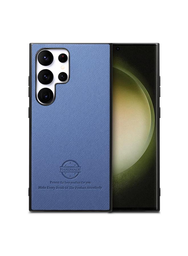 اس-توب جراب لهاتف Samsung Galaxy S22 Ultra 5G مصنوع من الجلد الصناعي المائل مع غطاء خلفي للهاتف - Image 1